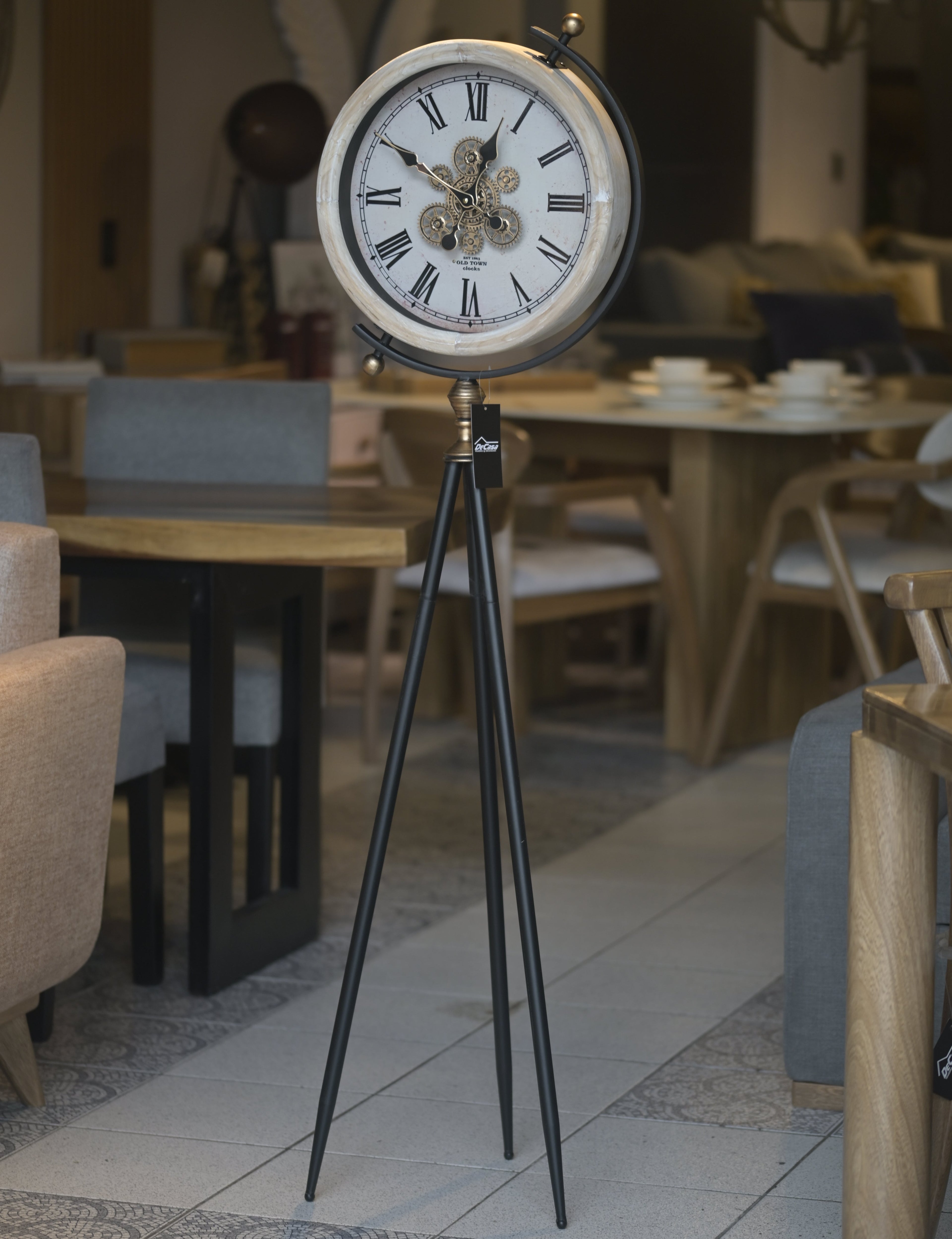 Reloj Decorativo Chronos BLK