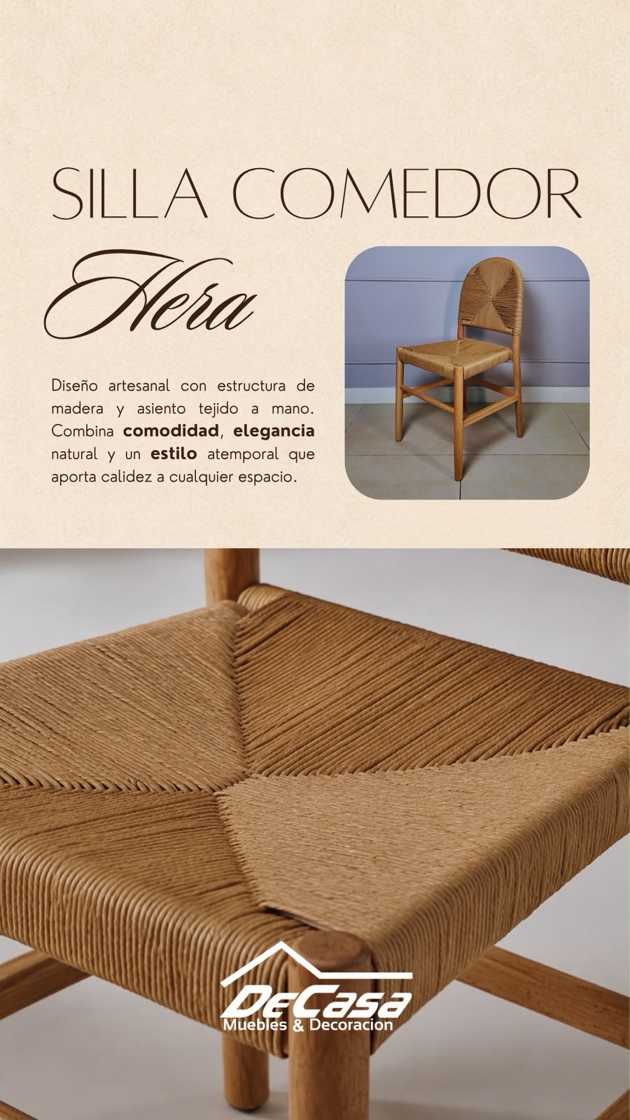 Silla comedor Hera